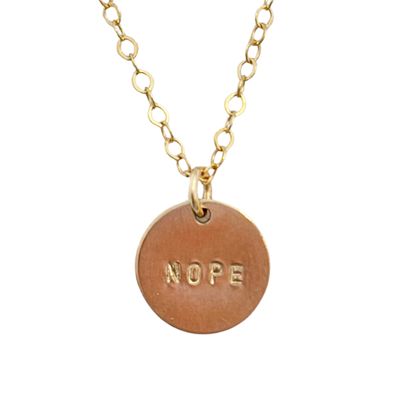 Circle Charm Necklace