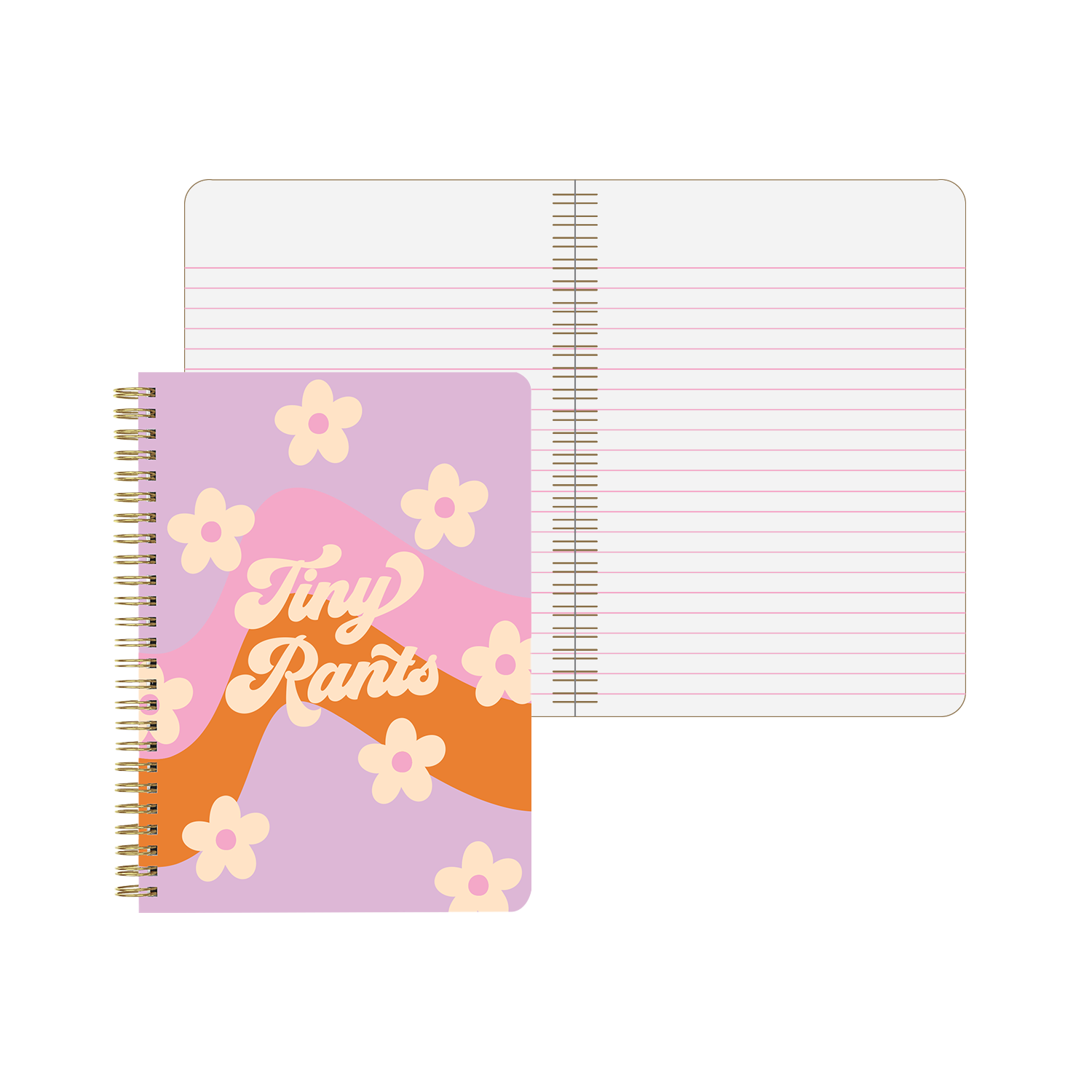 Tiny Rants Mini Spiral Notebook