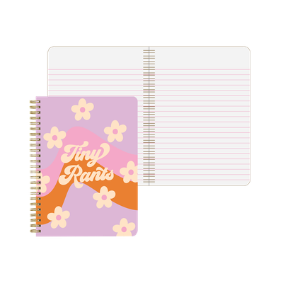Tiny Rants Mini Spiral Notebook
