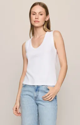 Ellie Rib V-Neck Tank