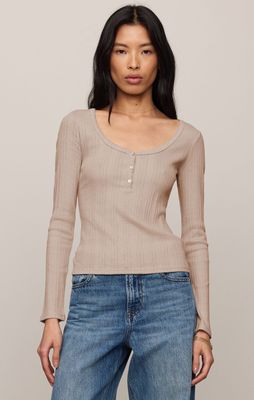 Audri Scalloped Top