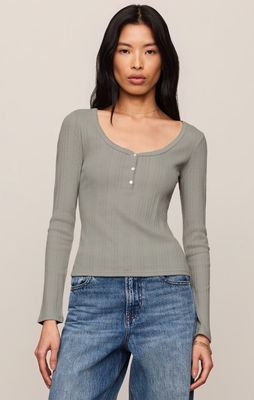 Audri Scalloped Top