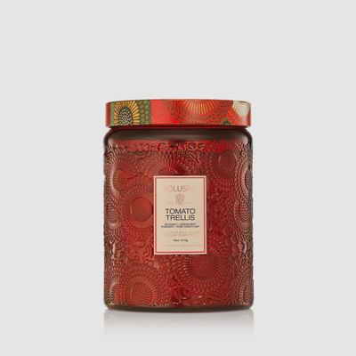 Tomato Trellis Large Jar Candle