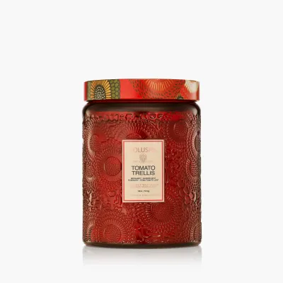 Tomato Trellis Large Jar Candle