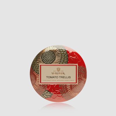 Tomato Trellis Mini Tin Candle