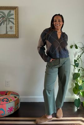 Medina Argyle Cardigan