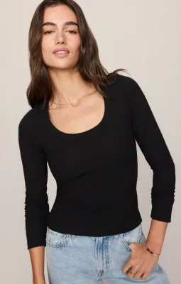 Greyson Scoop LS Tee