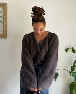 Winterglow Fluffy Cardigan