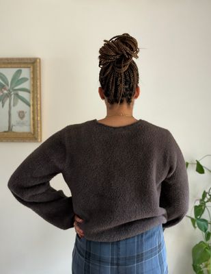 Winterglow Fluffy Cardigan