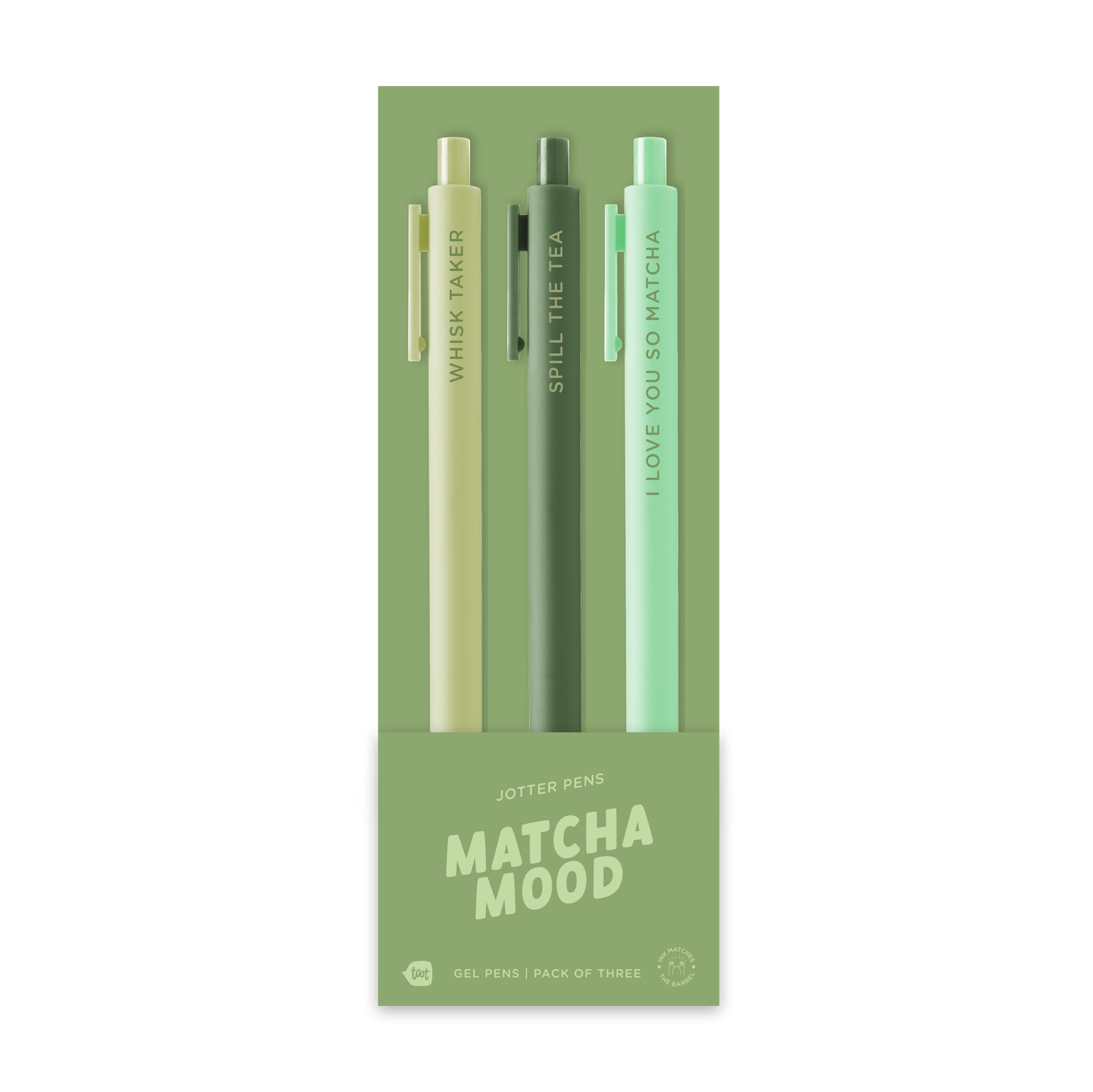 Jotter Pen Pack, NEW JOTTERS: Matcha Mood 3 Pack