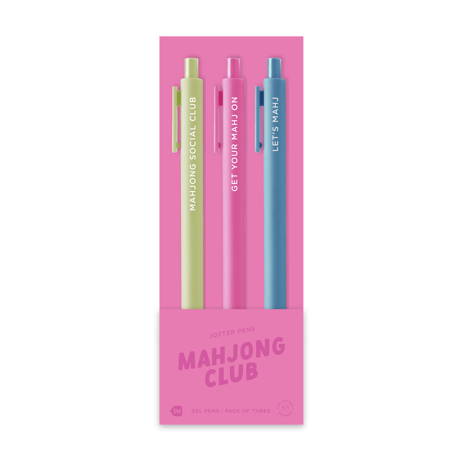 Mahjong Jotters, Jotters: Mahjong Club 3 Pack