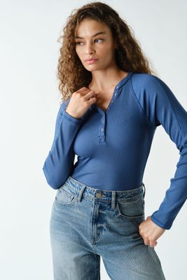 Essential Ribbed Henley
