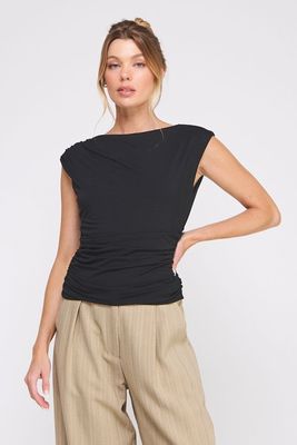Side Ruched Top