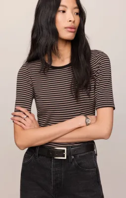 Freida Striped Tee
