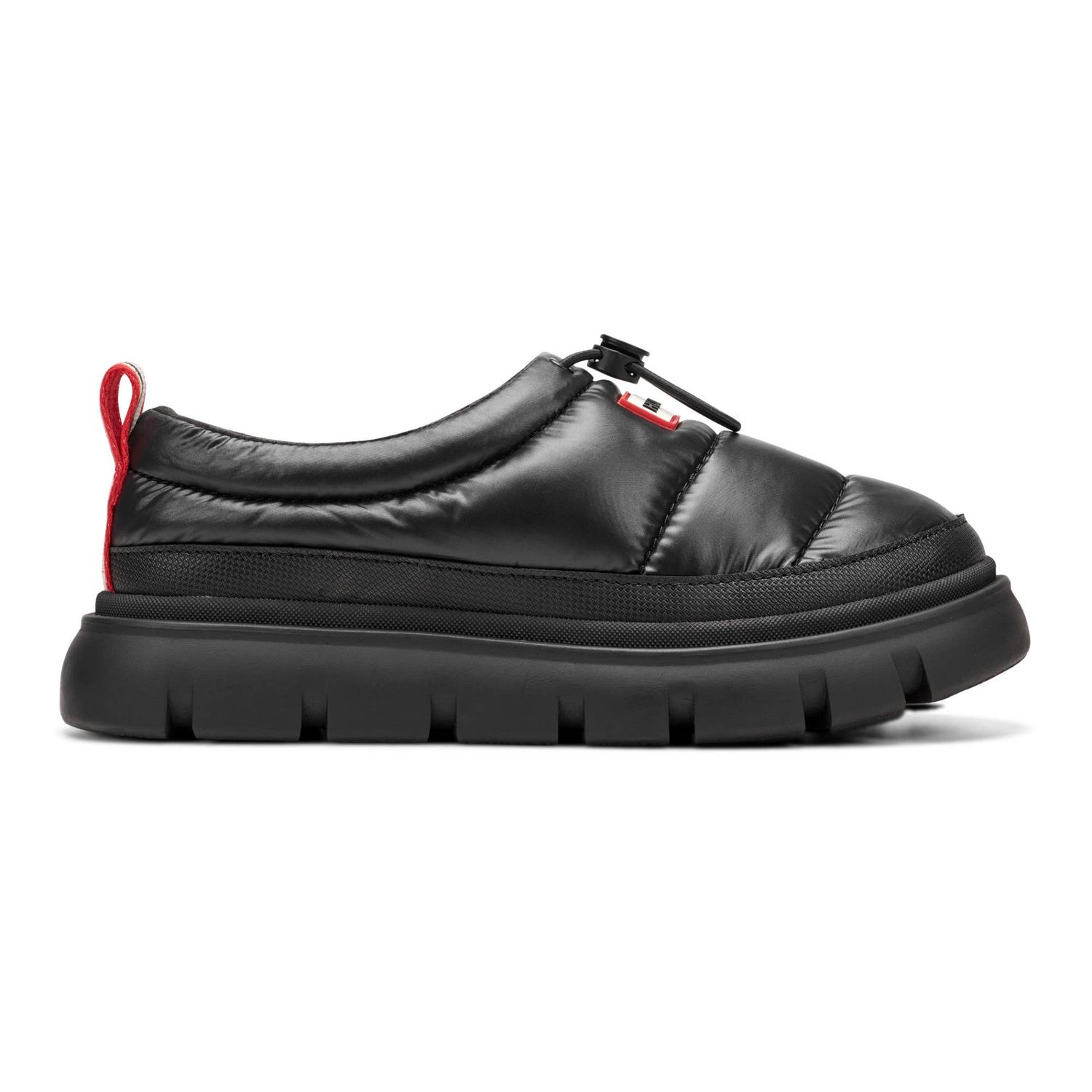 Madi Puffer Clog, Color: Black, Size: 7