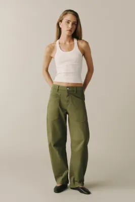 BNA  Soft Curve Barrel Pants