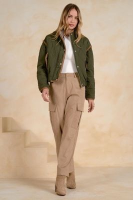 Oliver Cord Trim Jacket