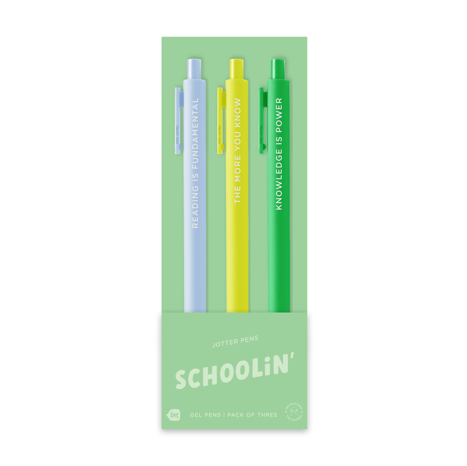 3 Pack Jotter Sets, Style: Schoolin