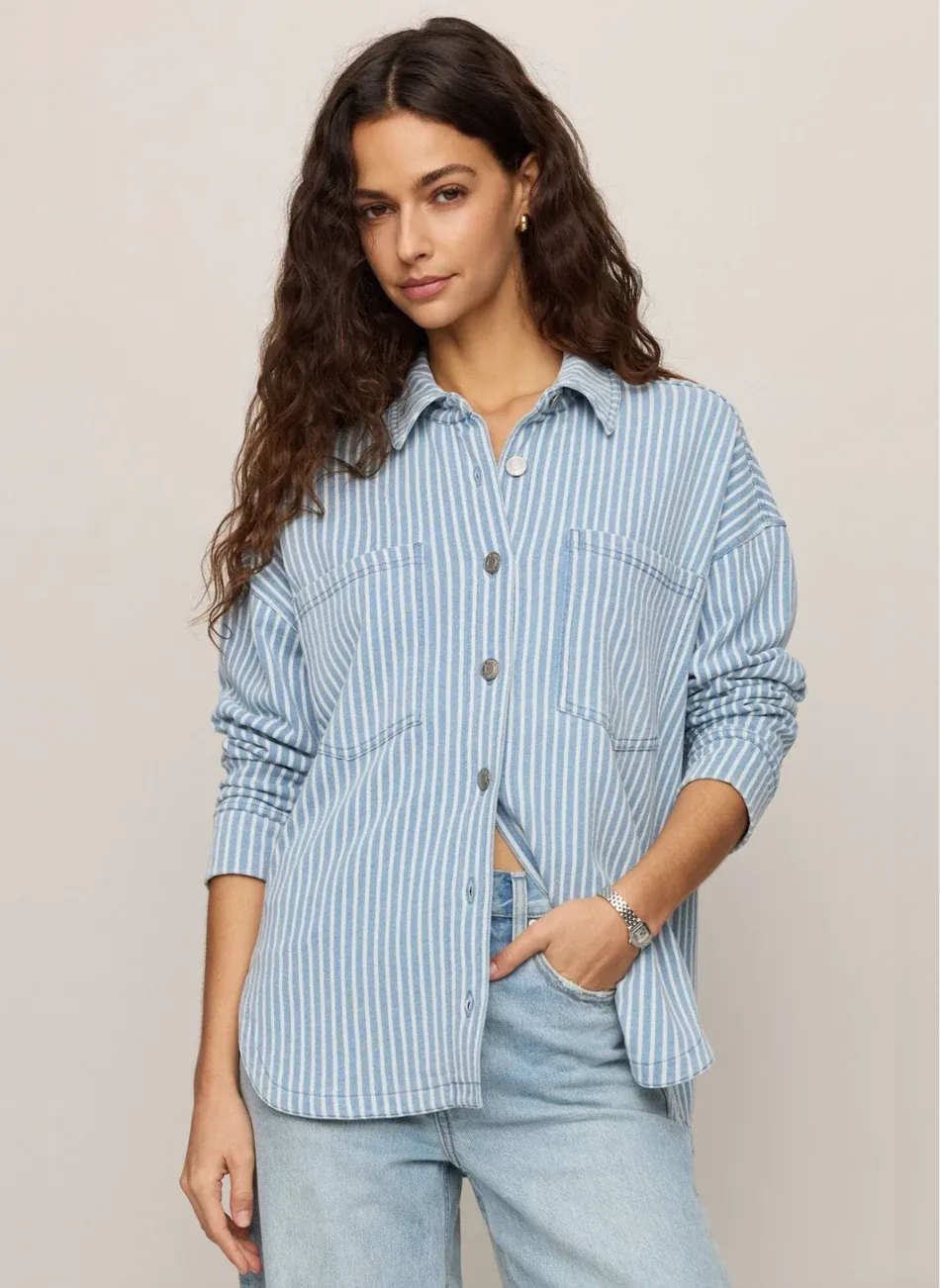 All Day Knit Stripe Jacket