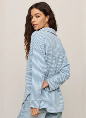 All Day Knit Stripe Jacket