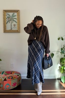 Crestview Plaid Skirt