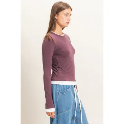 Layered Effect Long Sleeve