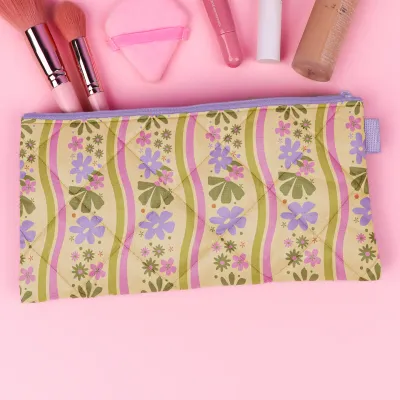 Puffy Posie Stitch All the Things Pouch