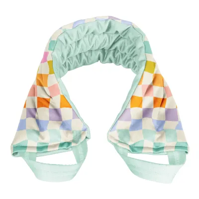Carnival Checkers Weighted Neck Wrap