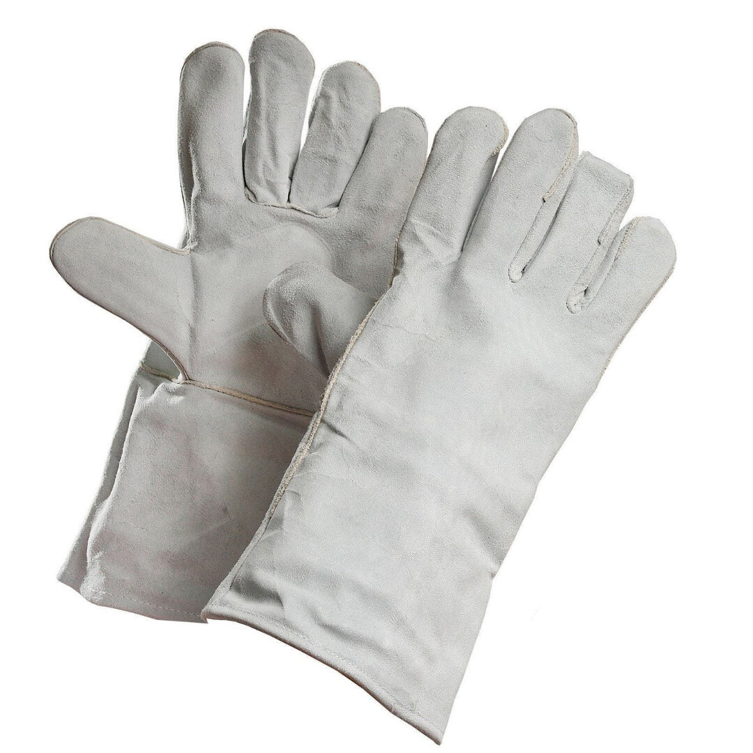 Economy Split Leather Welders Glove Lined