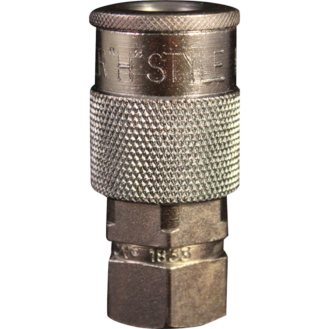 1/4&quot; FEMALE AIR COUPLER BODY &quot;H&quot; STYLE