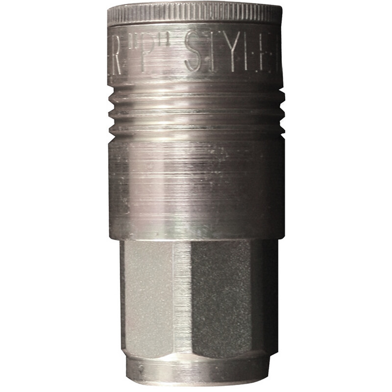 1/4" FEMALE AIR COUPLER BODY "P" STYLE