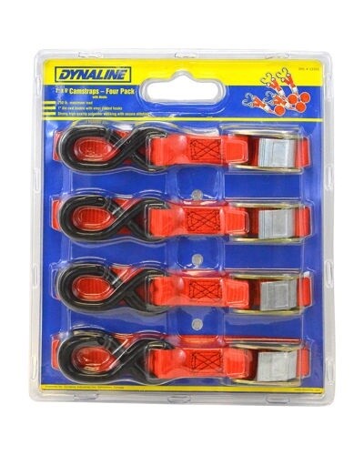 Cam Straps 1&quot; x 6&#39; Four Pack 750lb.
