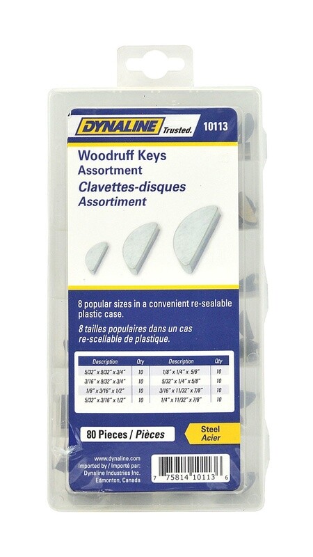 WOODRUFF KEY ASSTORTMENT
