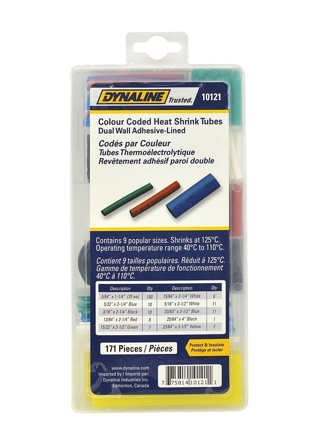 HEAT SHRINK ASSORTMENT COLOUR CODED