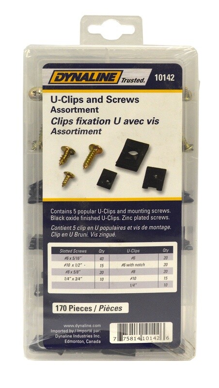 U CLIP &amp; SCREW ASSORTMENT