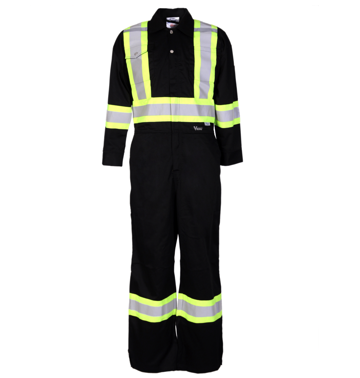 SAFETY COVERALL BLACK, Size: XL