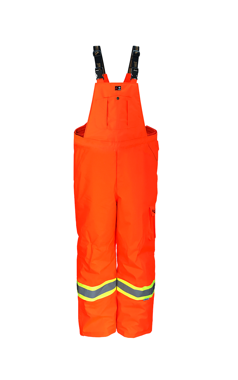 FR - FLAME RESISTANT  RIP-STOP THERMOMAXX INSULATED SAFETY OVERALL ORANGE -50