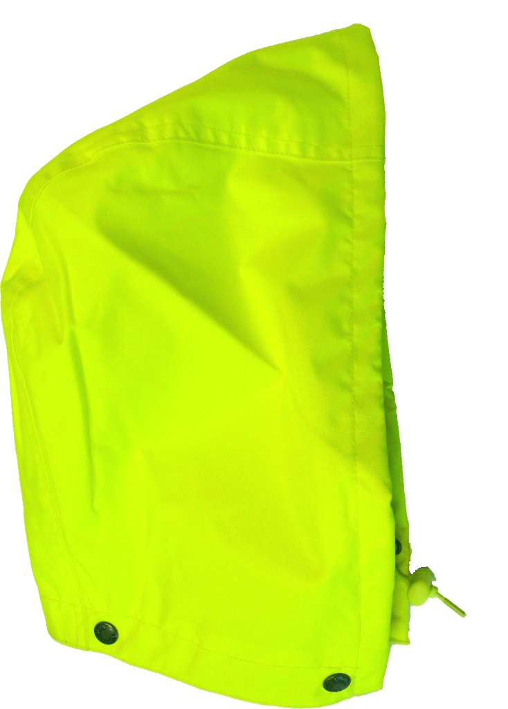 HOOD HI-VIS GREEN