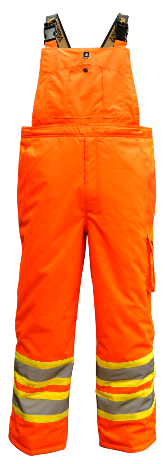 INSULATED SAFETY PANTS ORANGE