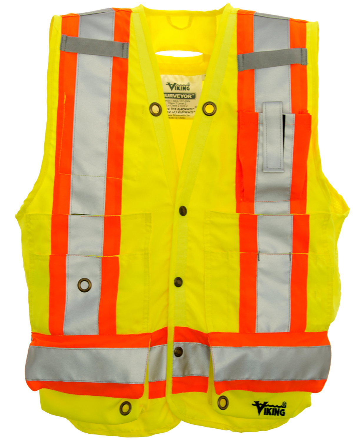 VEST SURVEYOR CSA LIME GREEN