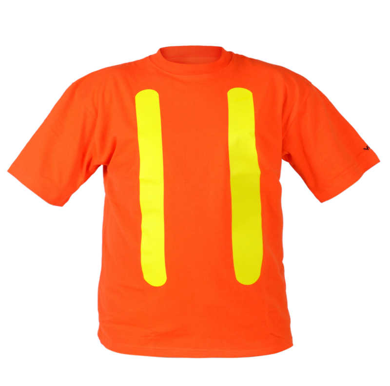 SAFETY COTTON T SHIRT ORANGE