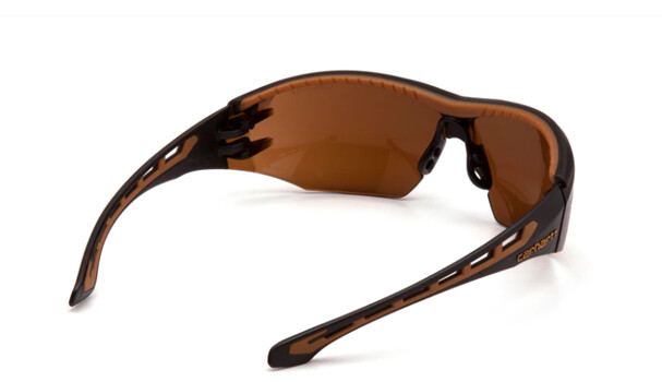 CARHARTT EASLEY SAFETY SUN GLASSES SANDSTONE BRONZE