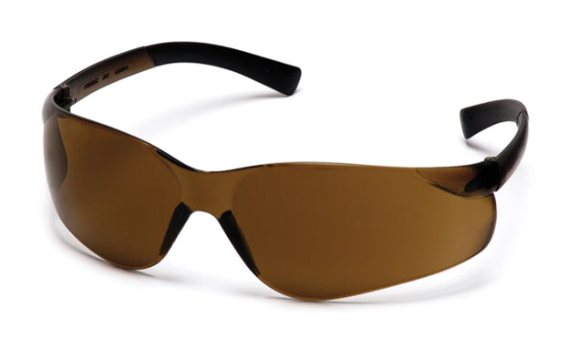 ZTEK COFFEE LENS SAFETY GLASSES