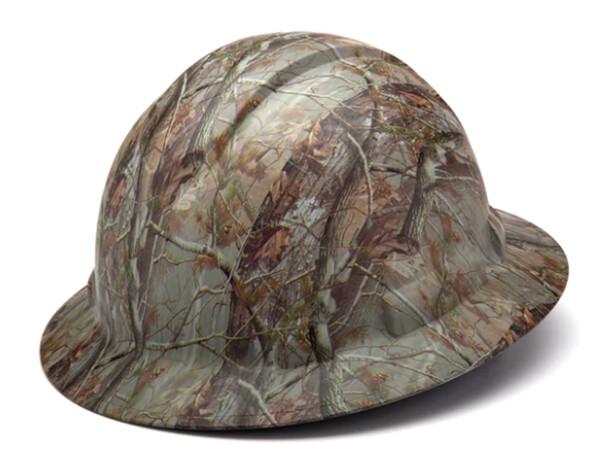 RIDGELINE REALTREE AP MATTE CAMO FULL BRIM HARD HAT