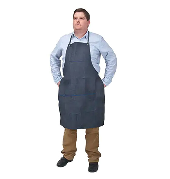 APRON, BLUE DENIM, 10 OZ, 38&quot; x 28&quot;