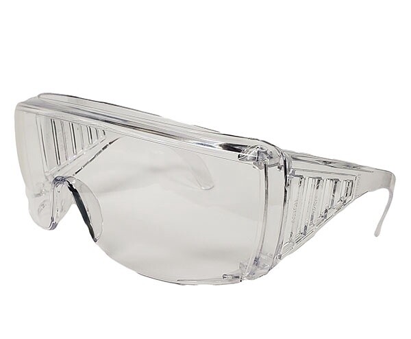 SAFETY GLASSES - OVER THE GLASSES - CLEAR LENS