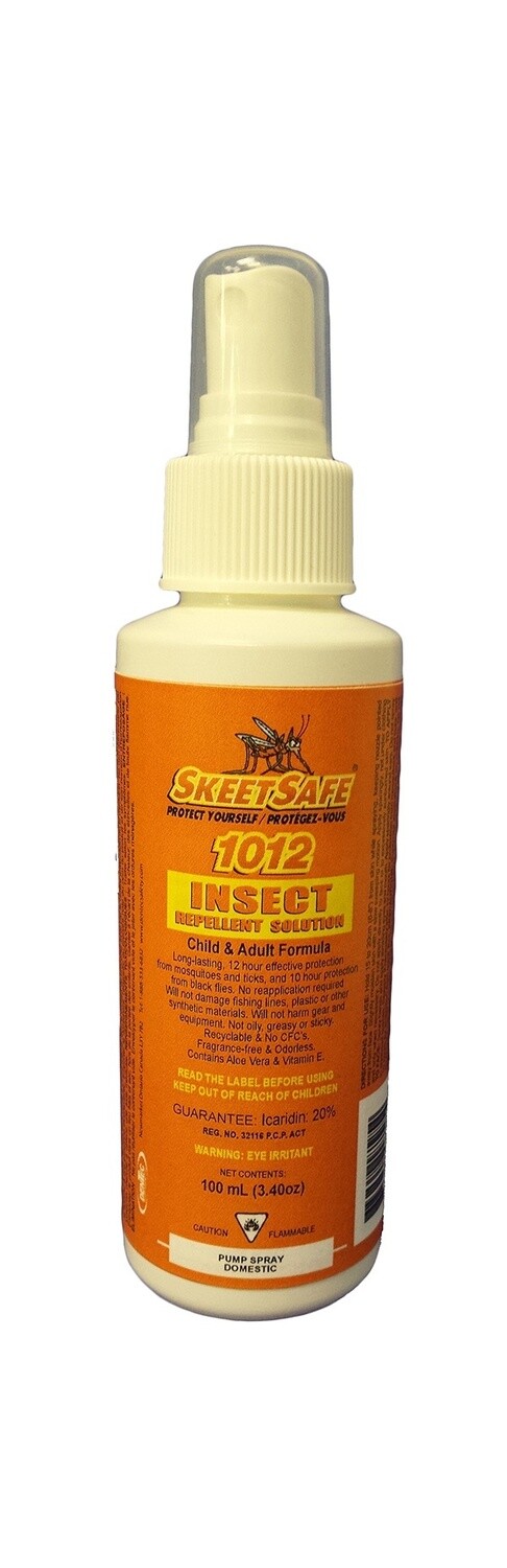 SKEETSAFE INSECT REPELLANT DEET FREE 20% ICARIDIN 100ML