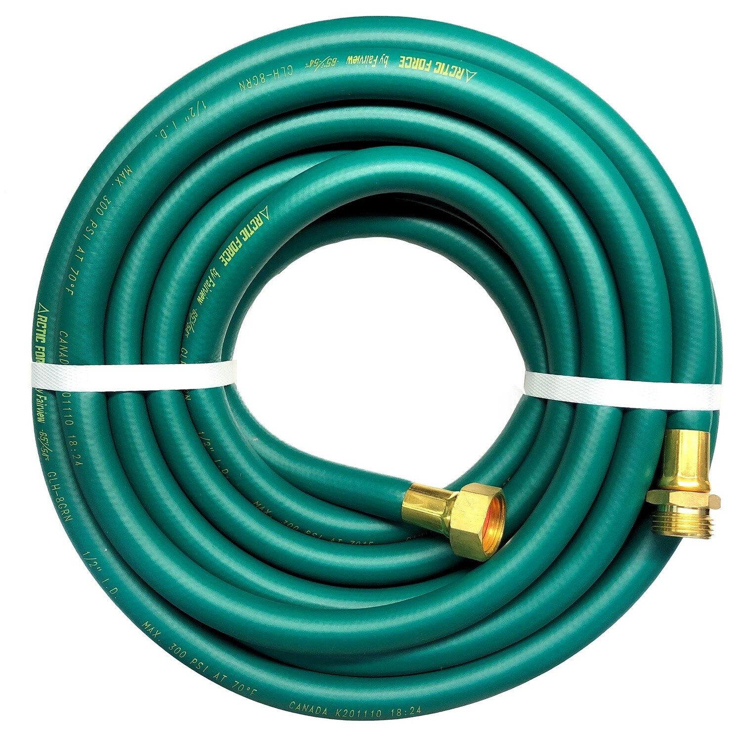 GREEN ARCTIC FORCE HOSE, 1/2&quot; X 50