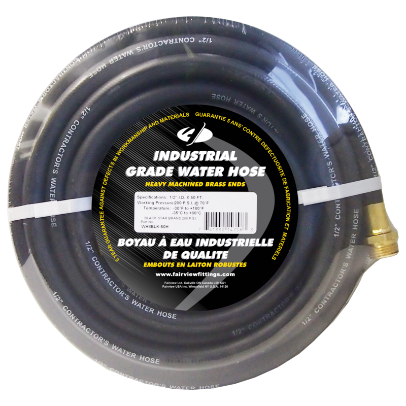 BLACK WATER HOSE 1/2&quot; X 100FT