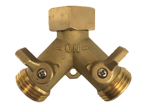VALVED Y SPLITTER